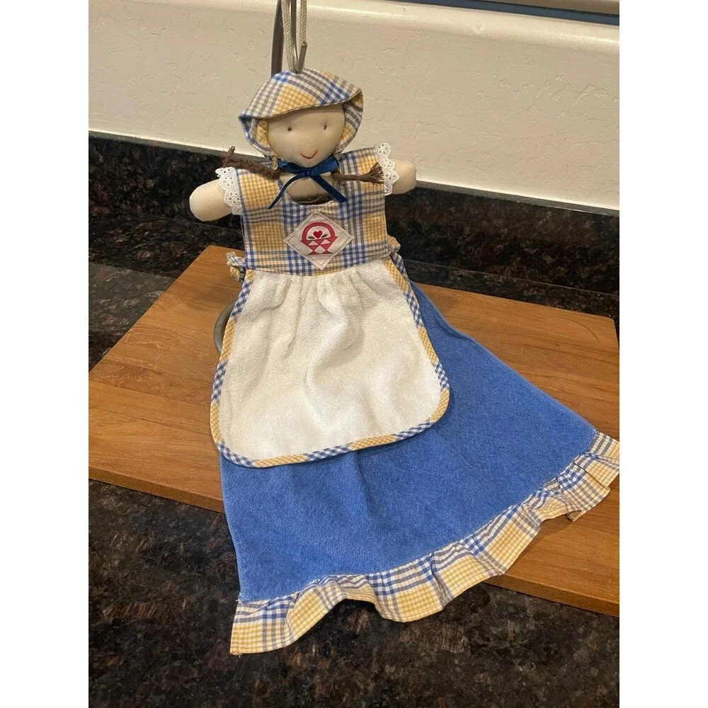 Farm Land Towel doll - made to hang
